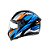 Capacete Spike II BSN Preto Azul - Imagem 4