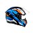 Capacete Spike II BSN Preto Azul - Imagem 2