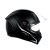 Capacete Spike II NKD Preto Fosco/Prata - Imagem 1
