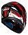 Capacete Peels Spike Ii Bsn Preto Vermelho - Imagem 3