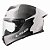 Capacete LS2 FF820 Rapid III Flow Branco Brilhante Cinza - Imagem 1