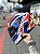 Capacete Norisk Flow Pulse Branco Azul Vermelho - Imagem 1