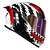 Capacete Norisk Flow Daytona Branco/Vermelho - Imagem 2