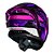 Capacete Norisk Flow Pulse Roxo/Rosa - Imagem 4