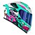 Capacete Norisk Flow Robot Branco/Verde - Imagem 2