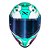 Capacete Norisk Flow Robot Branco/Verde - Imagem 6