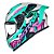 Capacete Norisk Flow Robot Branco/Verde - Imagem 8