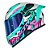 Capacete Norisk Flow Robot Branco/Verde - Imagem 1