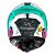 Capacete Norisk Flow Robot Branco/Verde - Imagem 7