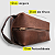 NECESSAIRE EM COURO MARROM CAFÉ - Imagem 2