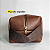 NECESSAIRE EM COURO MARROM CAFÉ - Imagem 5