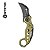 Canivete Invictus Karambit Shark Green - Imagem 5