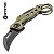 Canivete Invictus Karambit Shark Green - Imagem 2