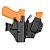 Coldre Sidecar Invictus Canhoto P/ Glock G17 G19 G45 G25 - Imagem 6