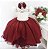 Vestido Marsala /Off - Imagem 1