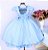 Vestido Azul Bebe / Perolas - Imagem 2