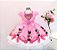 Vestido Minnie Rosa Luxo - Imagem 2