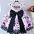 Vestido Infantil Minnie Rosa Preto / Temático - Imagem 2