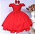 Vestido Vermelho / Perolas - Imagem 1