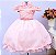 Vestido Rosa / Rendado - Imagem 1
