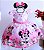Vestido Minnie Rosa Coração - Imagem 2