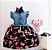 Vestido Jeans/floral - Imagem 1
