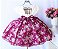 Vestido Creme / Marsala Floral - Imagem 2