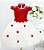 Vestido Vermelho Off - Imagem 1