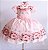Vestido Floral Rosa - Imagem 1