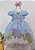 Vestido Galinha Pintadinha Azul Claro - Imagem 1