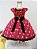 Vestido Minnie Vermelho Poá - Imagem 2