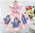 Vestido Rosa Galinha Pintadinha - Imagem 1