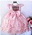 Vestido Rendado Rosa - Imagem 2