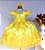 Vestido Rendado Amarelo - Imagem 1