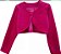 Bolero Casaquinho Infantil Plush Pink - Imagem 1