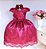 Vestido Rendado Marsala - Imagem 1