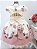 Vestido Floral Creme / Rose - Imagem 2