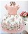 Vestido Floral Salmão - Imagem 1