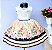 Vestido Creme Floral - Imagem 2