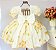 Vestido Creme Floral - Imagem 2