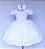 Vestido Branco Daminha Batizado 4 ao 16 - Imagem 1