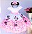 Vestido Minnie Rosa Laços - Imagem 2