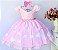 Vestido Rosa Bebe Nuvem - Imagem 1