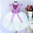 Vestido Floral LIlas - Imagem 3