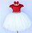 vestido vermelho / off - Imagem 1