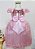 Vestido Rosa Rendado - Imagem 2