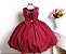 Vestido Marsala Regata Perola - Imagem 2