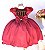Vestido Marsala Peito Rendado - Imagem 3