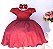 Vestido Marsala Peito Rendado - Imagem 2