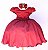 Vestido Marsala Peito Rendado - Imagem 1